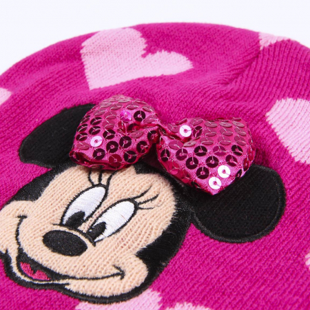 Caciulita calduroasa cu inimioare - Minnie [2]