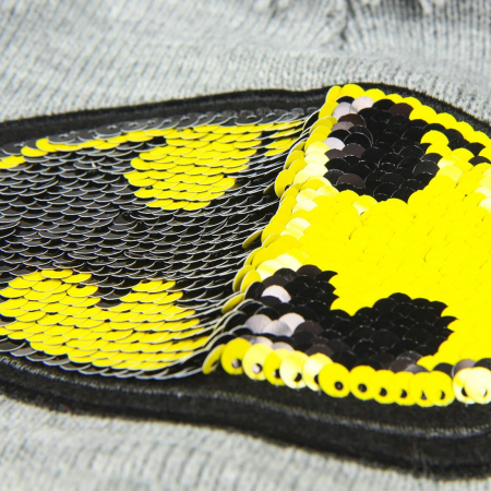 Caciulita gri cu paiete - Batman [3]
