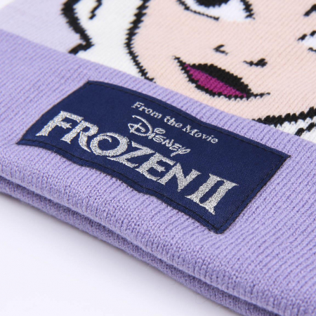 Caciulita mov calduroasa cu pompom - Frozen II [1]