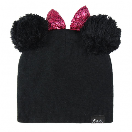 Caciulita neagra cu paiete stralucitoare - Minnie Mouse [1]