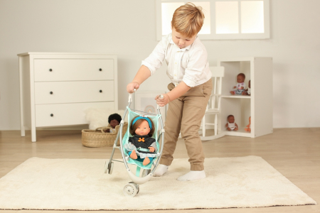 Carucior verde pentru papusi [3]