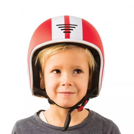 Miscare si coordonare - Casca de protectie multisport rosie - Bobbi