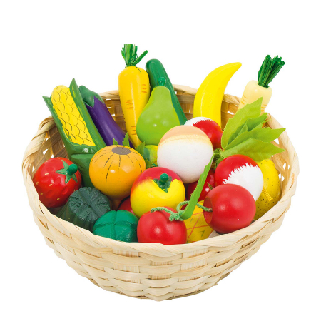 Bucatarie - Cos cu fructe si legume