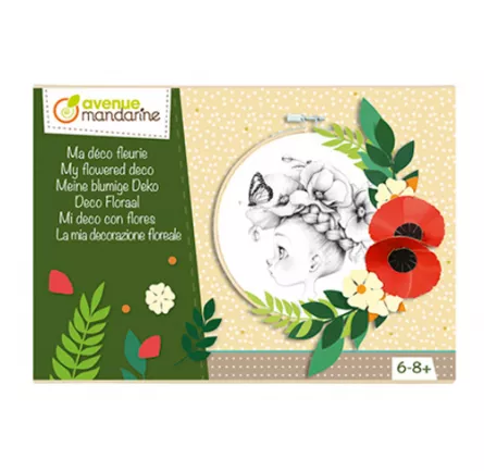 Seturi de creatie - Cutie creativa - Decorul meu floral