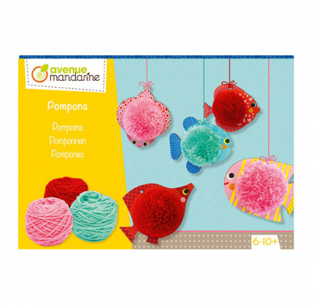Seturi de creatie - Cutie creativa - Pom-pom