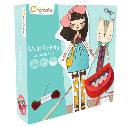 Seturi de creatie - Cutie cu activitati multiple - Louise & Leon