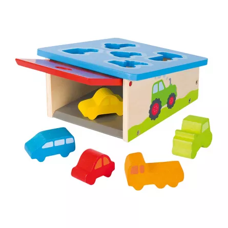 Jocuri matematice - Cutie de sortare - Vehicule