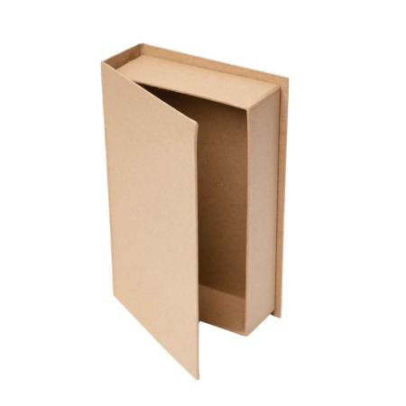 Art&Craft - Cutie din carton pentru decorare în formă de carte, 17 x 11 cm
