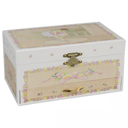 Cutie muzicala cu balerina pentru bijuterii, 19 x 11 x 10 cm [1]
