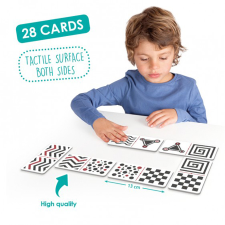 Stimulare tactila - Domino tactil/vizual