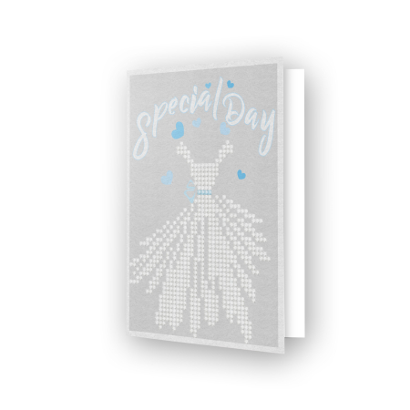 Art&Craft - Felicitare cu diamante – O zi specială