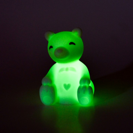 Stimulare vizuala - Figurina cu lumina - Ursulet