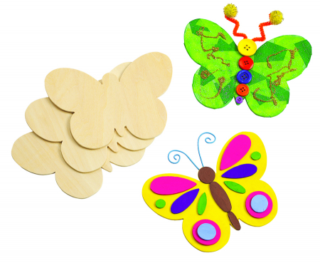 Suport pentru decor - Fluture din lemn pentru decorare