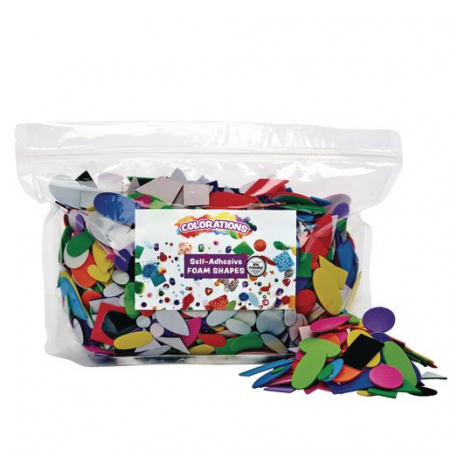 Forme multicolore adezive din spumă- 1000 de piese [3]