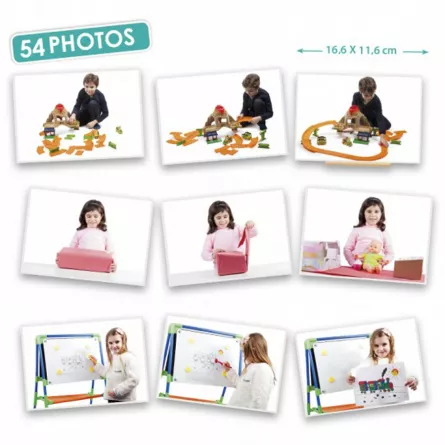 Jocuri cu cartonase si litere pentru copii - Fotografii cu secvențe temporale