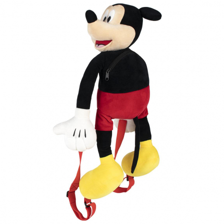 Ghiozdane si accesorii - Ghiozdan 2 in 1, pentru gradinita si joaca - Mickey Mouse