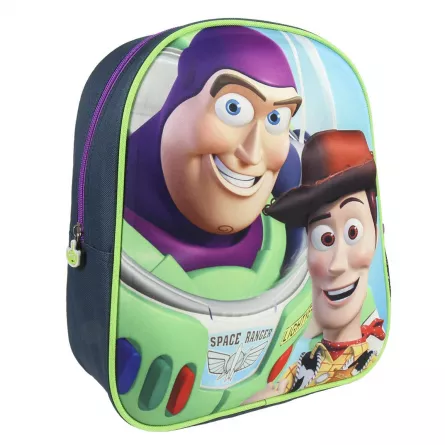 Ghiozdane si accesorii - Ghiozdan de grădiniță - 3D Toy Story, 25 x 30 x 10 cm