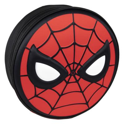 Ghiozdane si accesorii - Ghiozdan rotund 3D - Spiderman, 9 x 30 x 30 cm