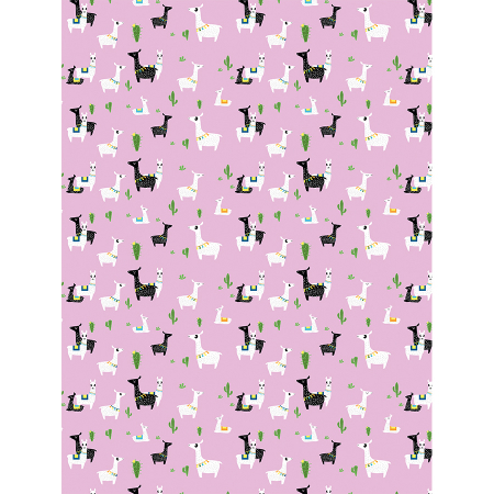 Birotica si rechizite - Hârtie decopatch- Roz- model alpacă