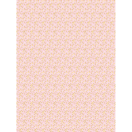 Birotica si rechizite - Hârtie decopatch-Roz - model punctat