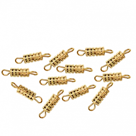 Margele, paiete si alte accesorii - incuietoare cu surub pentru bratari, 20 buc