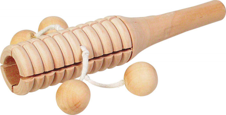 Jucarii si instrumente muzicale - Instrument de percuție cu 4 bile din lemn