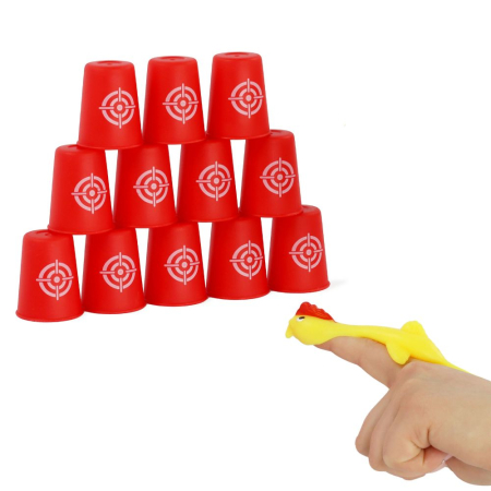 Cutia cu jucarii - Joc amuzant de îndemânare - Angry Chicken