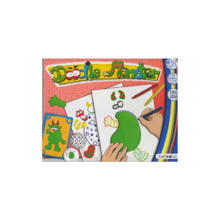Carti, postere si jocuri de colorat - Joc de colorat - Monstruleții Doodle