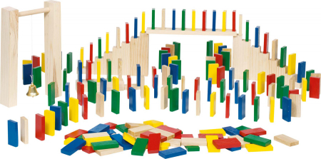 Jocuri logice pentru copii - Joc de construcție - Domino Rally