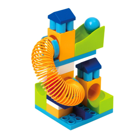 Cutia cu jucarii - Joc de construcție - Twisty trails