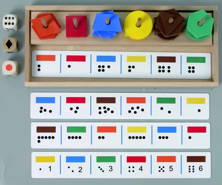 Jocuri matematice - Joc educativ cu forme geometrice