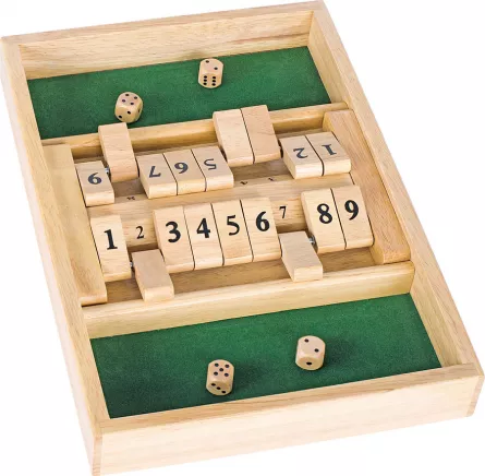 Jocuri matematice - Joc educativ - Închide cutia (varianta pentru 2 jucatori), 23 x 33 cm