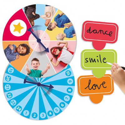 Jocuri de inteligenta emotionala pentru copii - Joc educativ - Ruleta stimei de sine