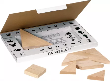 Jocuri matematice - Joc puzzle - Tangram