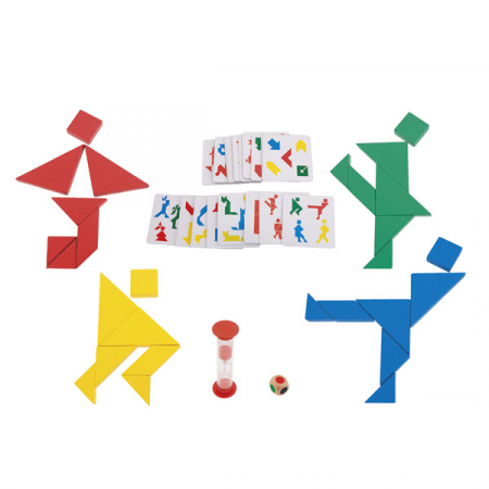 Joc tangram din lemn [1]