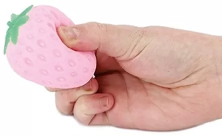 Jucarie antistres - Capsuna din cauciuc moale [0]