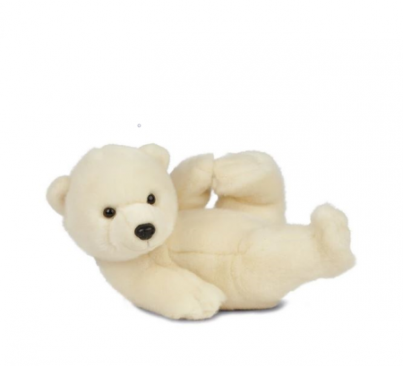 Jucarii de plus - Jucarie din plus - Ursulet polar jucaus, 30 cm