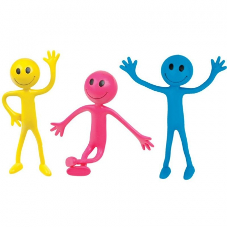 Cutia cu jucarii - Jucarie flexibila - Smiley