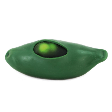 Cutia cu jucarii - Jucărie senzorială din cauciuc - Bob de mazăre în păstaie