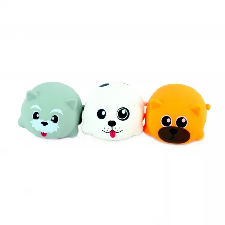 Cutia cu jucarii - Jucarie senzoriala din cauciuc moale - Catel