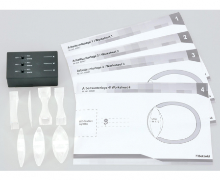 Kit de experimente - Cum se formează imaginea în ochiul uman [3]