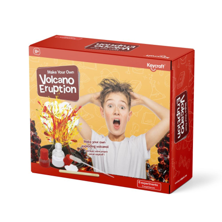 Jocuri si jucarii educative - Kit de experimente STEM - Erupție vulcanică