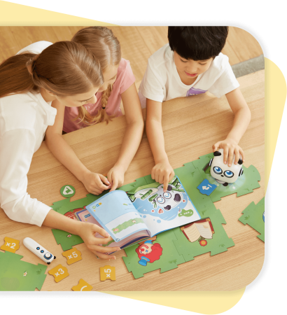 Jocuri cu aplicatii digitale - Kit educațional - Învață programarea cu Roboțelul mTiny