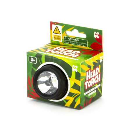 Jocuri si jucarii educative - Lanterna de cap pentru explorare (neagră)