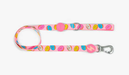 Catelul meu - Lesă pentru câini model DONUT, 2,5 cm*120 cm