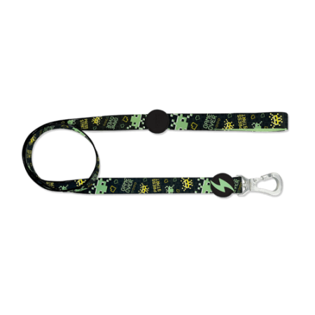 Catelul meu - Lesă pentru câini model GAMER, 1,5 cm*120 cm