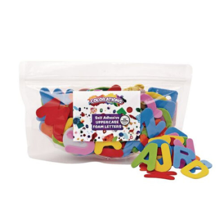 Litere mari de tipar din spumă – 150 de piese [1]