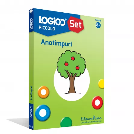 Carti si mape - LOGICO PICCOLO - Anotimpuri (8+)