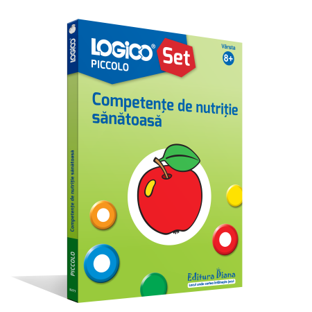 Carti si mape - LOGICO PICCOLO - Competențe de nutriție sănătoasă (8+)