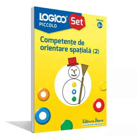 Carti si mape - LOGICO PICCOLO - Competențe de orientare spațială 2 (8+)
